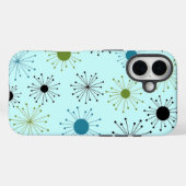 Retro Starbursts Case-Mate iPhone Case (Achterkant (horizontaal))