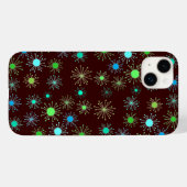 Retro Starbursts Case-Mate iPhone Case (Achterkant (horizontaal))
