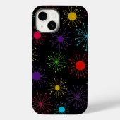 Retro Starbursts Case-Mate iPhone Case (Achterkant)