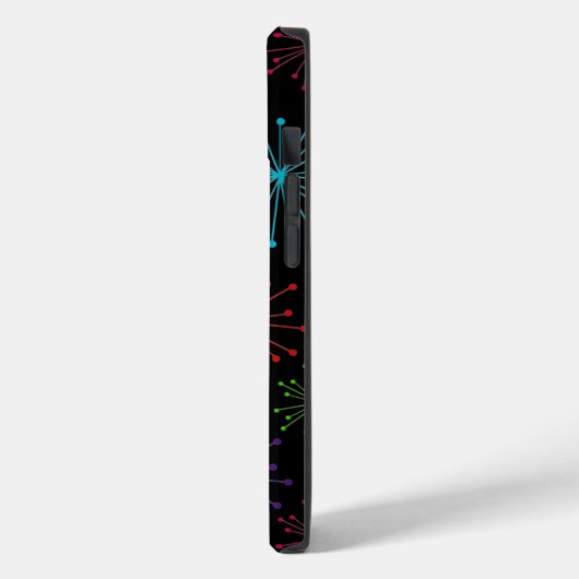 Retro Starbursts Case-Mate iPhone Case (Achterkant / Links)