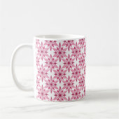 Retro Starlight Mok, Magenta Koffiemok (Links)