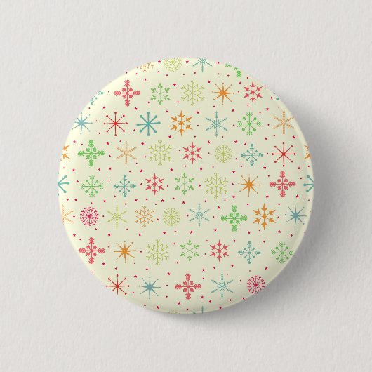 Retro Stars Button (Voorkant)