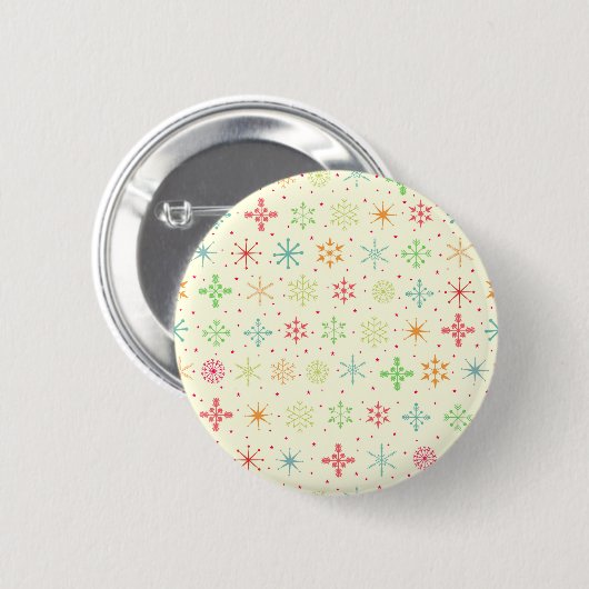 Retro Stars Button (Voorkant /achterkant)