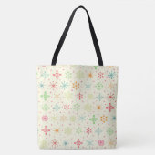Retro Stars Canvas tas (Voorkant)