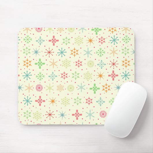 Retro Stars Mousepad Muismat (Met muis)