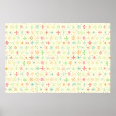 Retro Stars Poster (Voorkant)