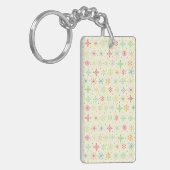 Retro Stars Sleutelhanger (Voorkant Links)