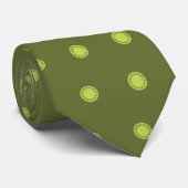 Retro Stars Zazzle Stropdas (Opgerold)