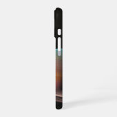 Retro Starscape Poster Art iPhone 16 Hoesje (Linkerkant)