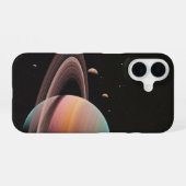 Retro Starscape Poster Art iPhone 16 Hoesje (Achterkant horizontaal)