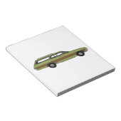 retro station wagon notitieblok (Schuin)