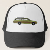 retro station wagon trucker pet (Voorkant)