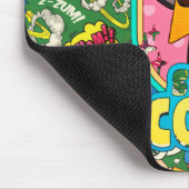 Retro Stay Cool Star Pop Art Muismat (Hoek)