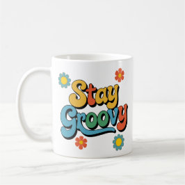 Retro Stay Groovy Koffiemok