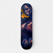 Retro Steampunk Chic: Rijd op de Rebel Wave Persoonlijk Skateboard (Voorkant)