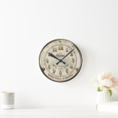 Retro Steampunk stijl Klok imitatie (Huis)