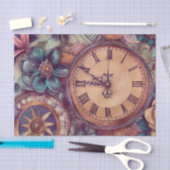 Retro Steampunk Tissuepapier (Craft)