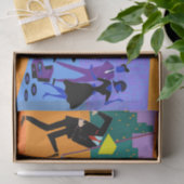 Retro Stedelijke Papieren zakdoekje van de Partij Tissuepapier (Geschenk)