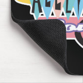 retro steegkatten lounge bord muismat (Hoek)