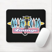 retro steegkatten lounge bord muismat (Met muis)