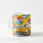 Retro Stem-badge Koffiemok (Voorkant links)