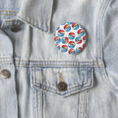 Retro Stem-badge Ronde Button 5,7 Cm (In situ)
