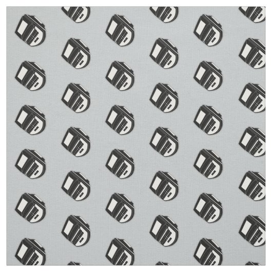 Retro Steno Machine Kies uw eigen kleur Stof (Swatch)