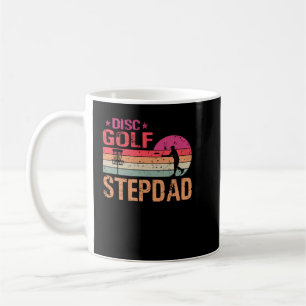 Retro  Stepdad Disk Golf Frisbee Frolf Step Koffiemok