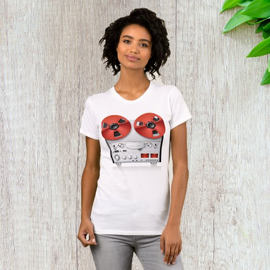 Retro Stereo Dames T-Shirt