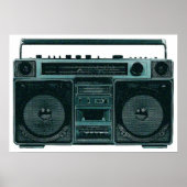 retro stereo poster (Voorkant)