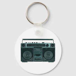 retro stereosleutelhanger sleutelhanger