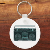 retro stereosleutelhanger sleutelhanger (Voorkant)
