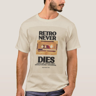 Retro sterft nooit  Cassettebandje T-shirt - 8