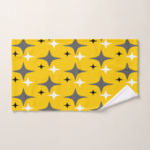 Retro sterren bad handdoek (Handdoek)