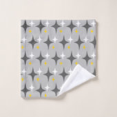 Retro sterren bad handdoek (Wasdoekje)