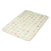 Retro sterren badmat (Gekanteld)