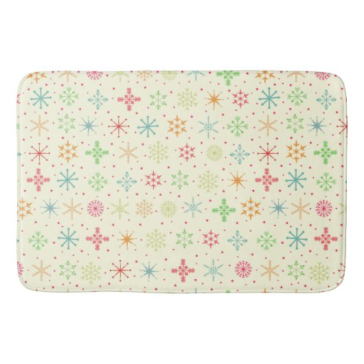 Retro sterren badmat (Voorkant)