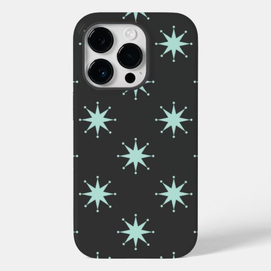 Retro sterren Case-Mate iPhone case (Achterkant)