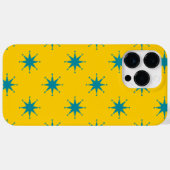 Retro sterren Case-Mate iPhone case (Achterkant (horizontaal))