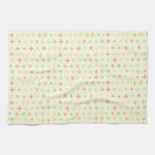 Retro sterren keukenhanddoek (Horizontaal)