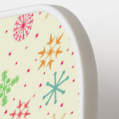 Retro sterren Pickleball Racket (Links Detail)