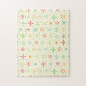 Retro sterren puzzel legpuzzel (Verticaal)