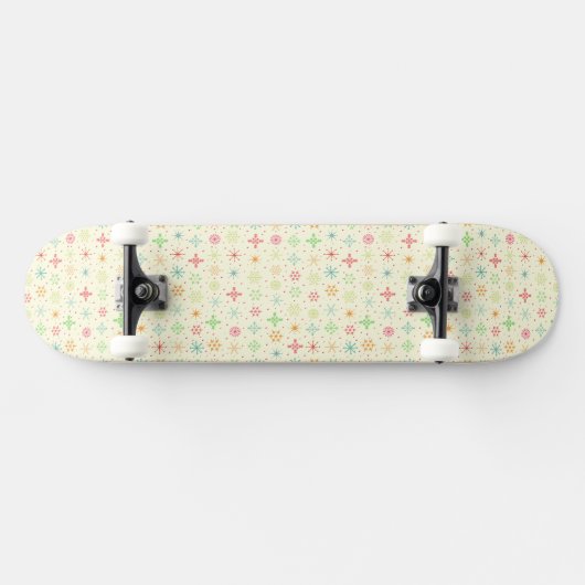 Retro Sterren Skateboard (Horizontaal)