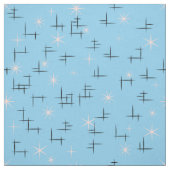 Retro sterren stof (Swatch)