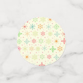 Retro Sterren Tafel Confetti (Kleine voorkant)