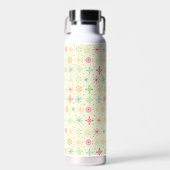 Retro Sterren Waterfles (Voorkant)