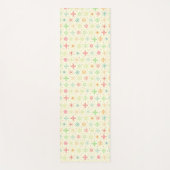 Retro sterren yoga mat (Voorkant)