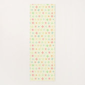 Retro sterren yoga mat (Achterkant)