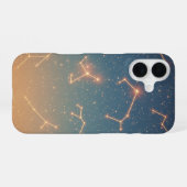 Retro Sterrenbeeld Kaart iPhone 16 Hoesje (Achterkant horizontaal)