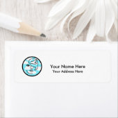 Retro stewardess labels (Insitu)